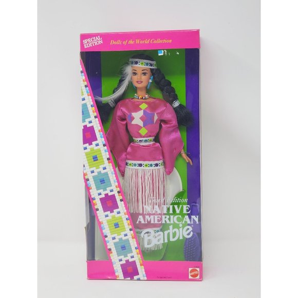 Vintage Barbie 1994 SpecialEdition DollsOfTheWorld Native American Mattel #12699 - Picture 1 of 8